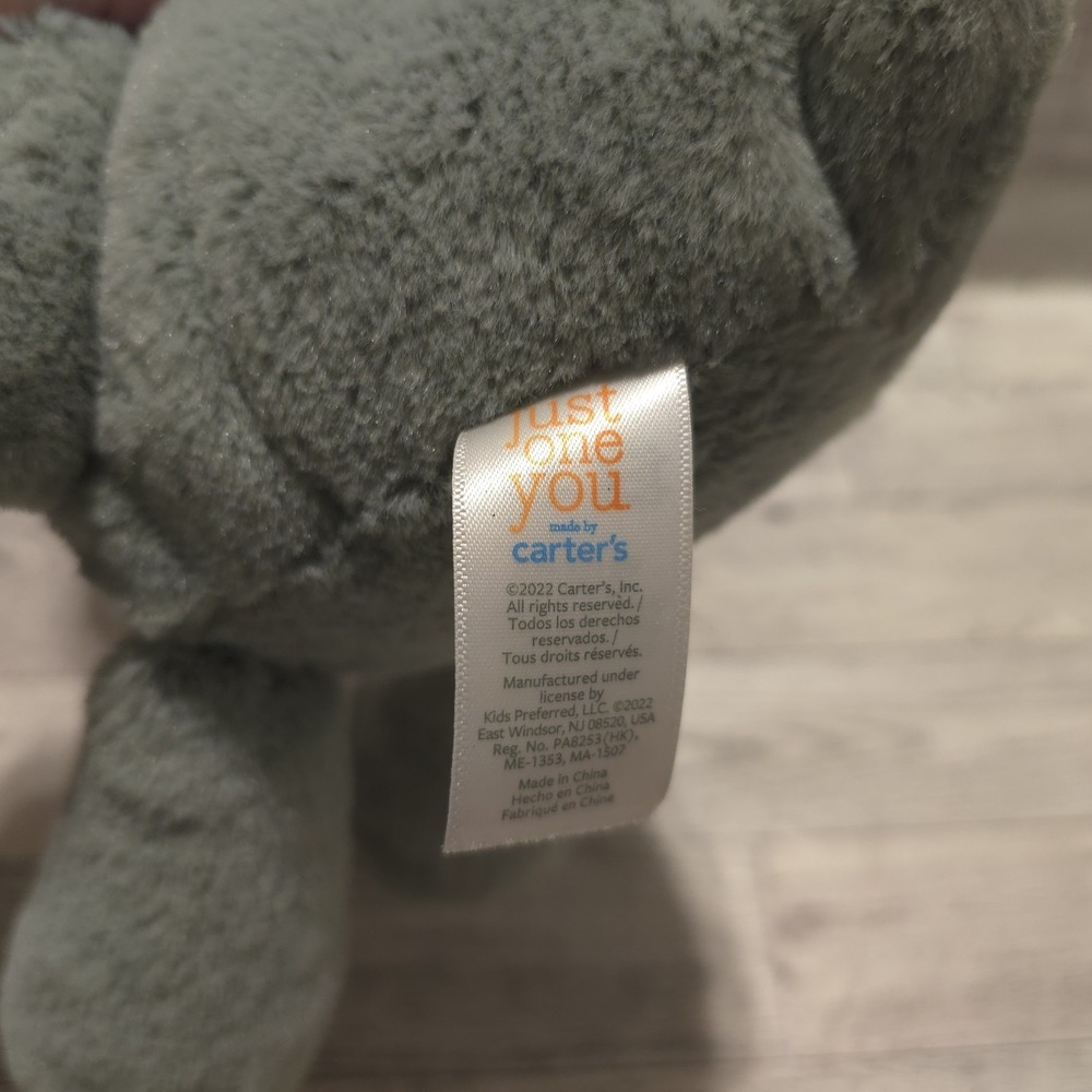 Carters Just One You Plush DINOSAUR Lovey Baby Toy Green Target #68163 2022 - Picture 6 of 10